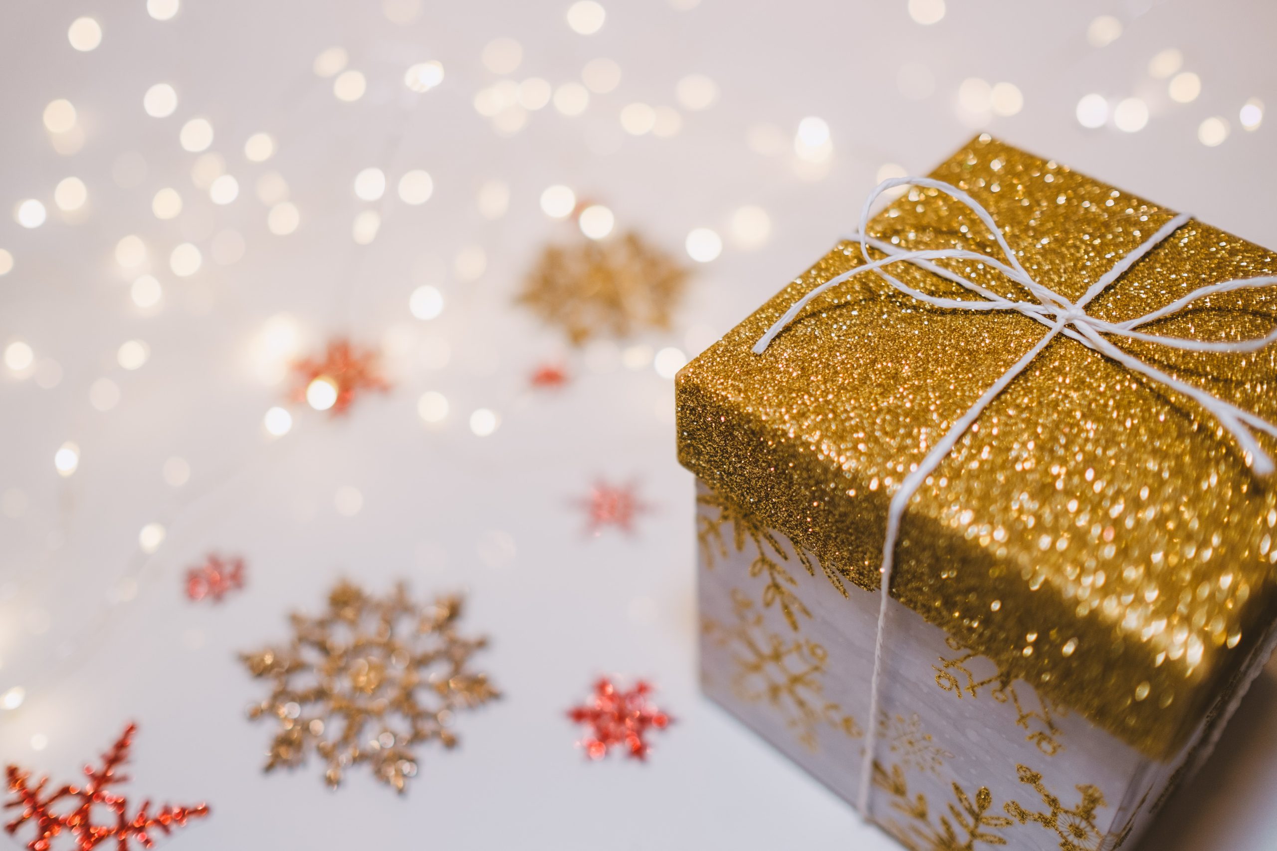 glitter and gift